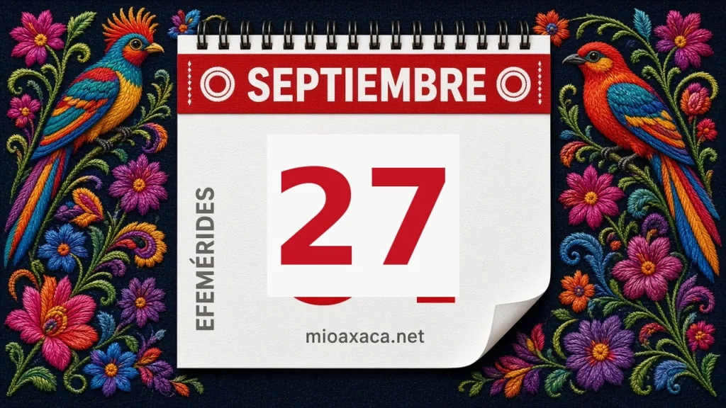 Efemérides del 27 de Septiembre