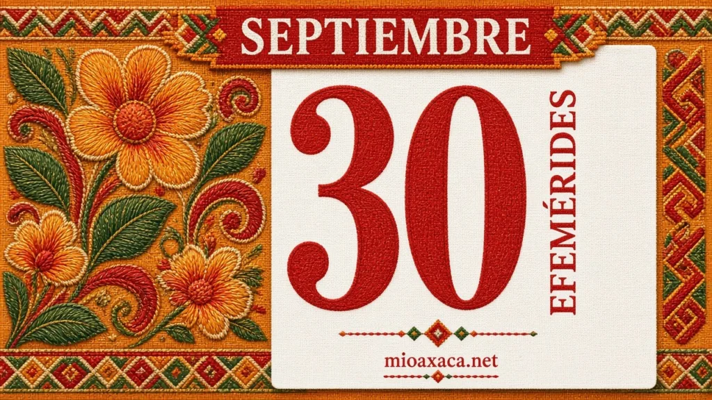 Efemérides del 30 de Septiembre
