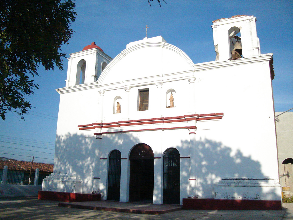 Iglesia principal en Asunción Ixtaltepec, Oaxaca