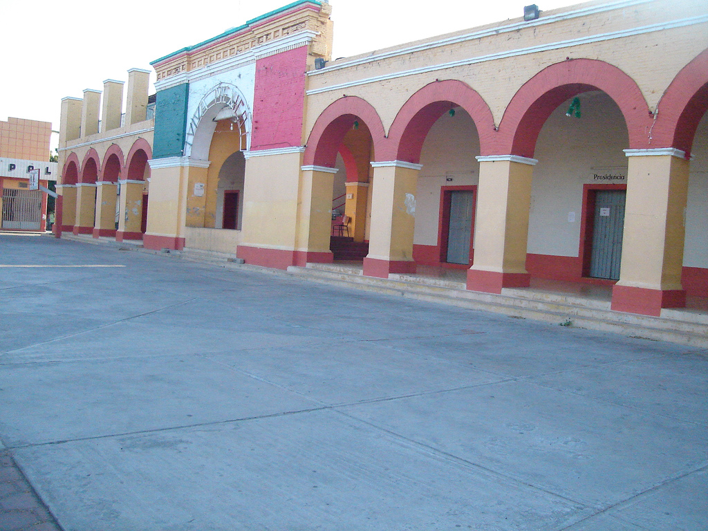 Palacio municipal en Asunción Ixtaltepec, Oaxaca