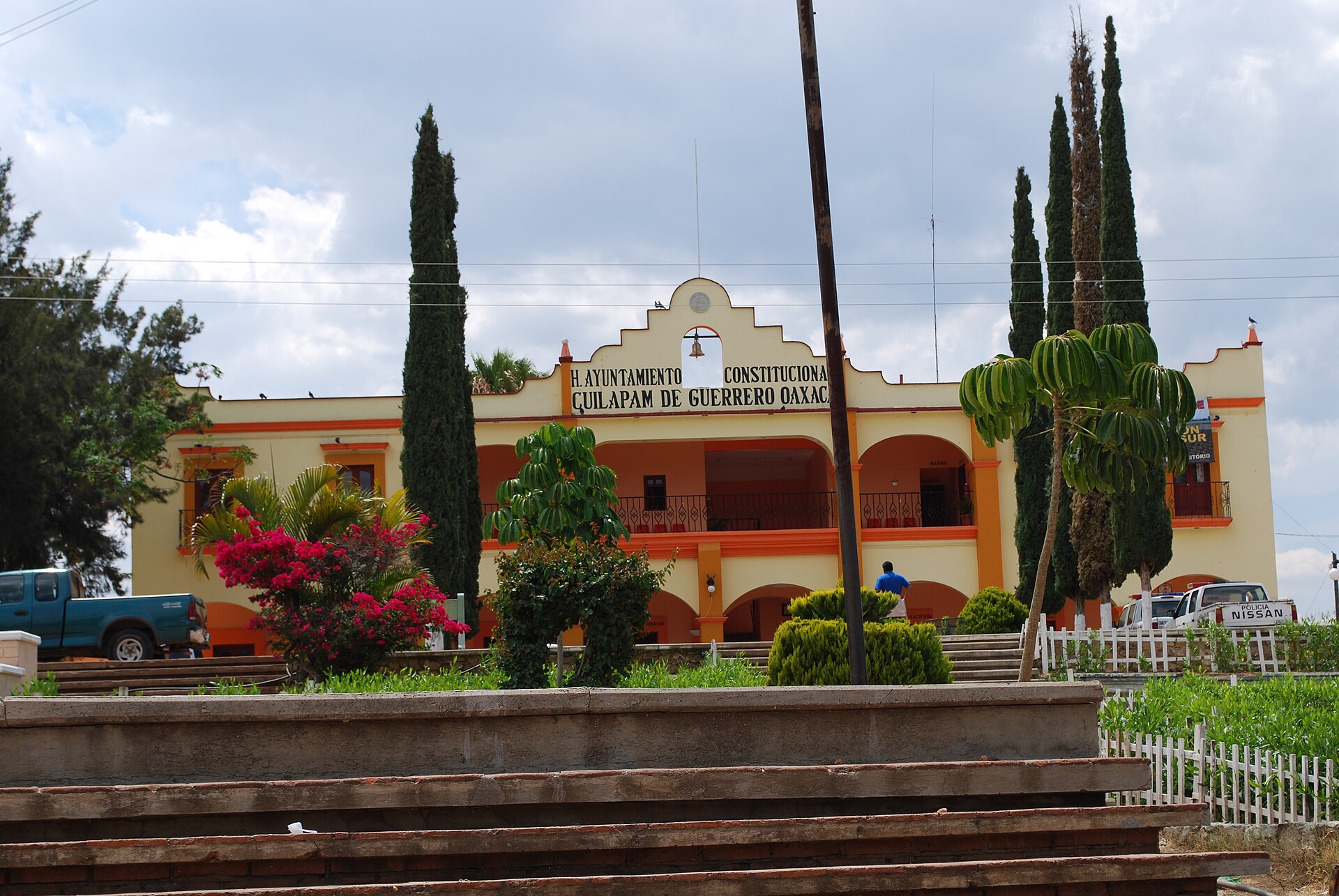 Palacio municipal en Cuilápam de Guerrero, Oaxaca