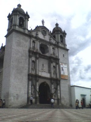 Iglesia del centro en Heroica Ciudad de Ejutla de Crespo, Oaxaca