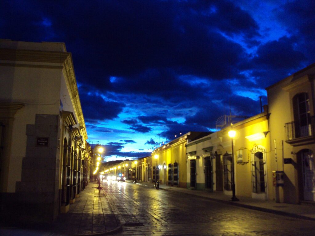 Centro histórico en Oaxaca de Juárez, Oaxaca