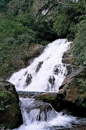 Cascadas de Uluapan en San Felipe Jalapa de Díaz, Oaxaca