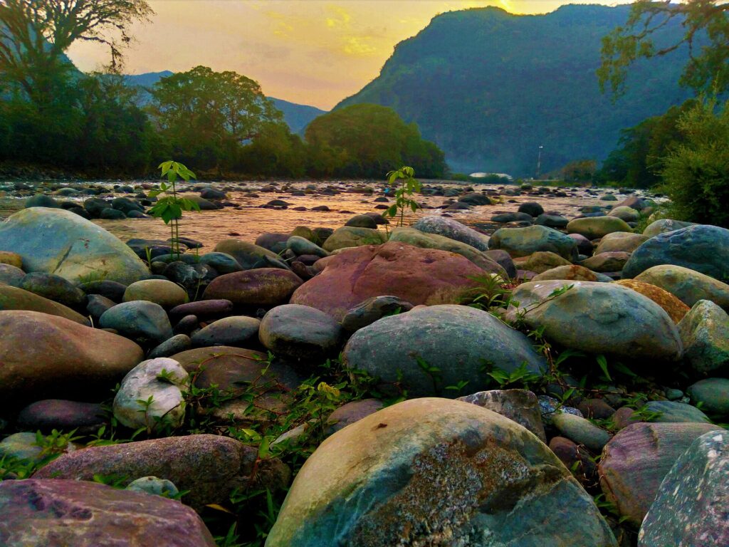 Vista del pueblo en San Felipe Usila, Oaxaca
