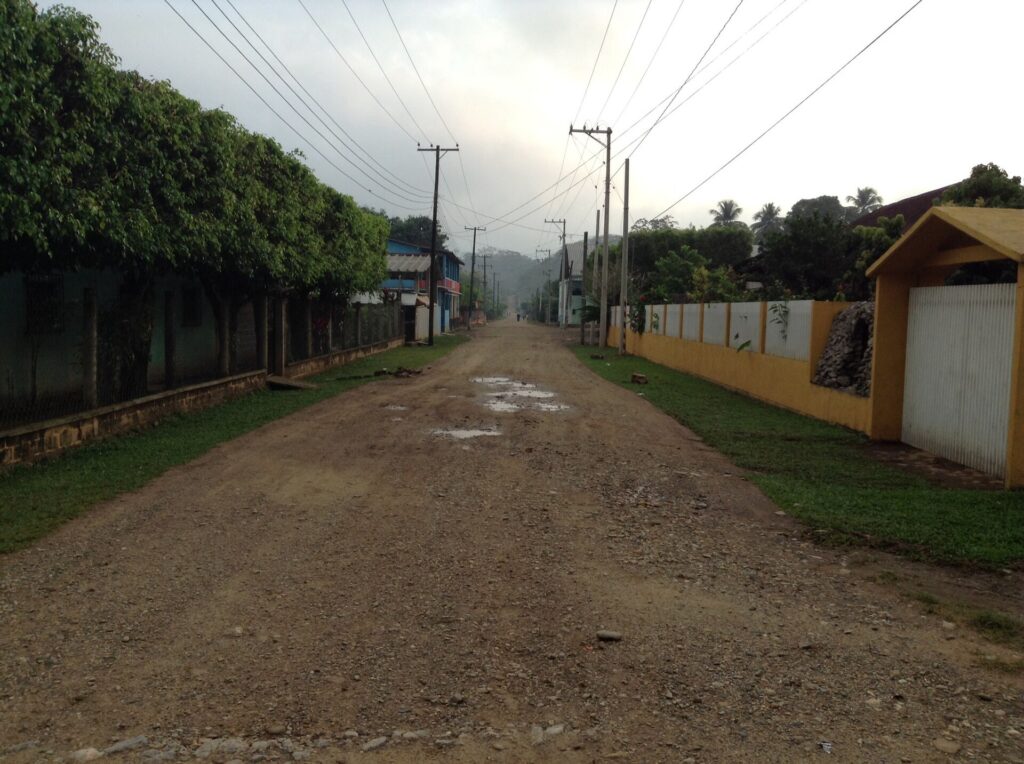 Localidad de Montenegro en San Juan Lalana, Oaxaca