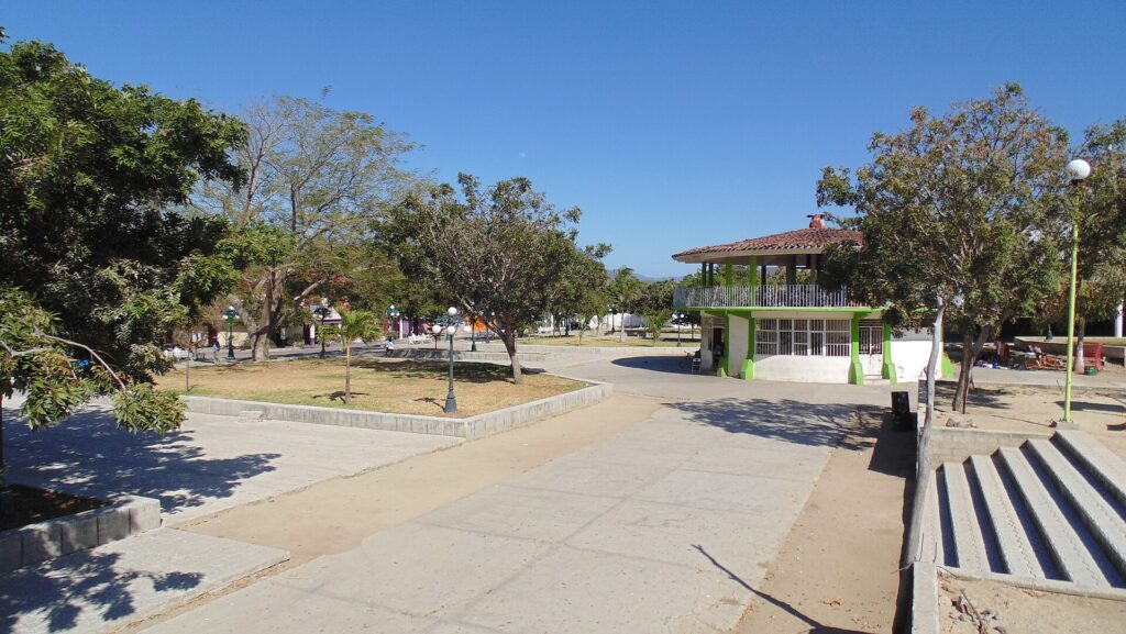 Centro del pueblo en Santa María Jalapa del Marqués, Oaxaca