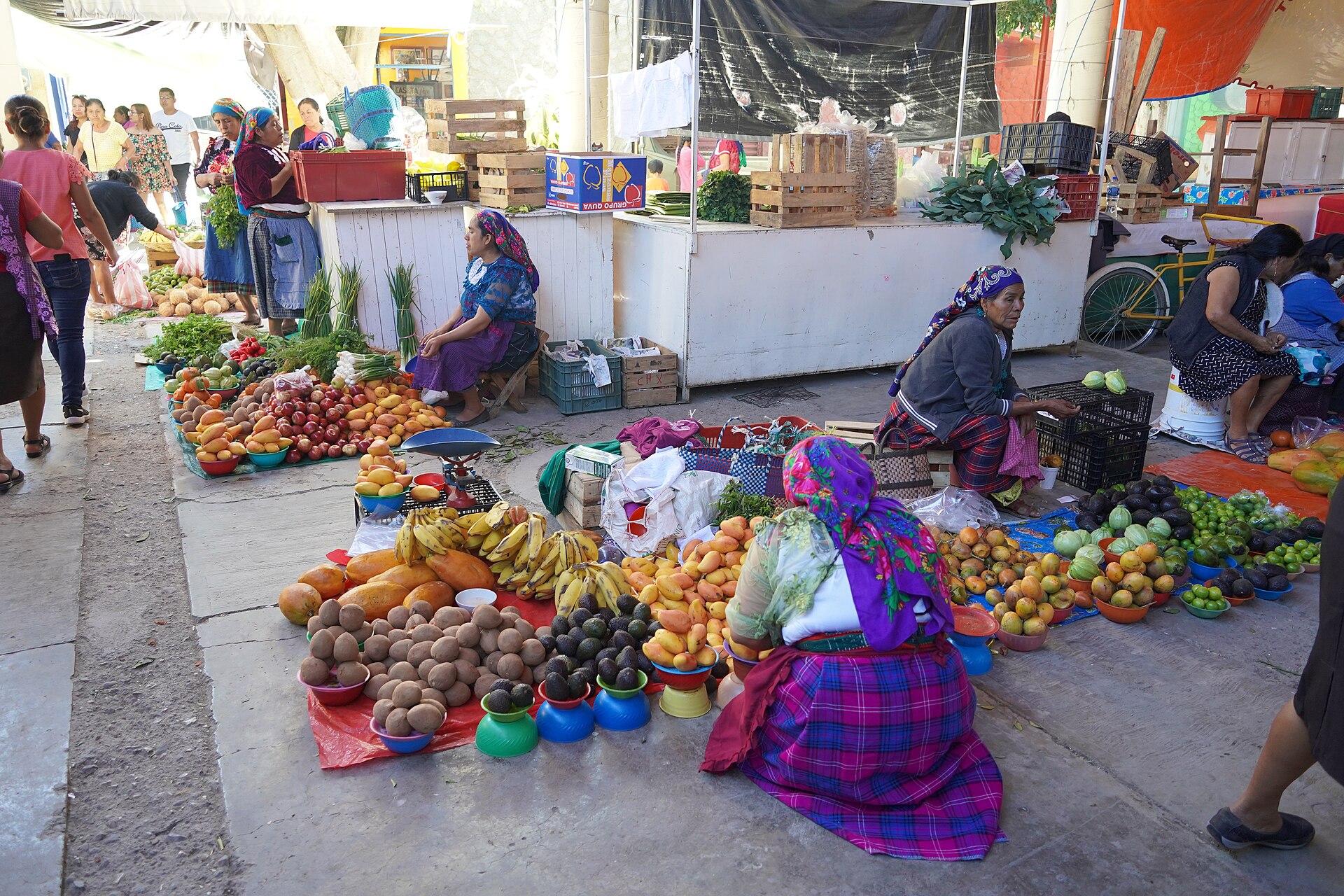 Mercado de Tlacolula en Tlacolula de Matamoros, Oaxaca