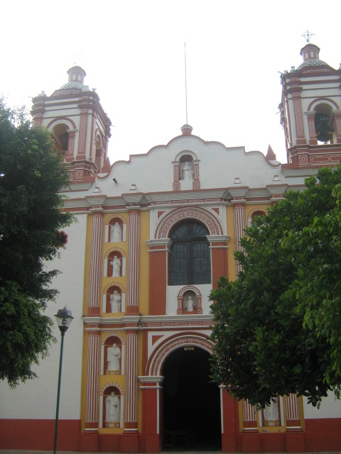 Iglesia del centro en Zimatlán de Álvarez, Oaxaca